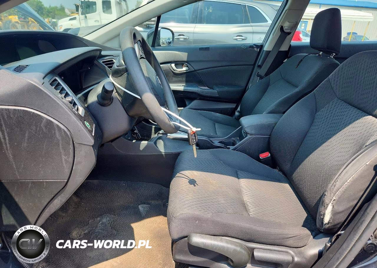 2014 Honda Civic Lx VIN:19XFB2F55EE251839 - 7