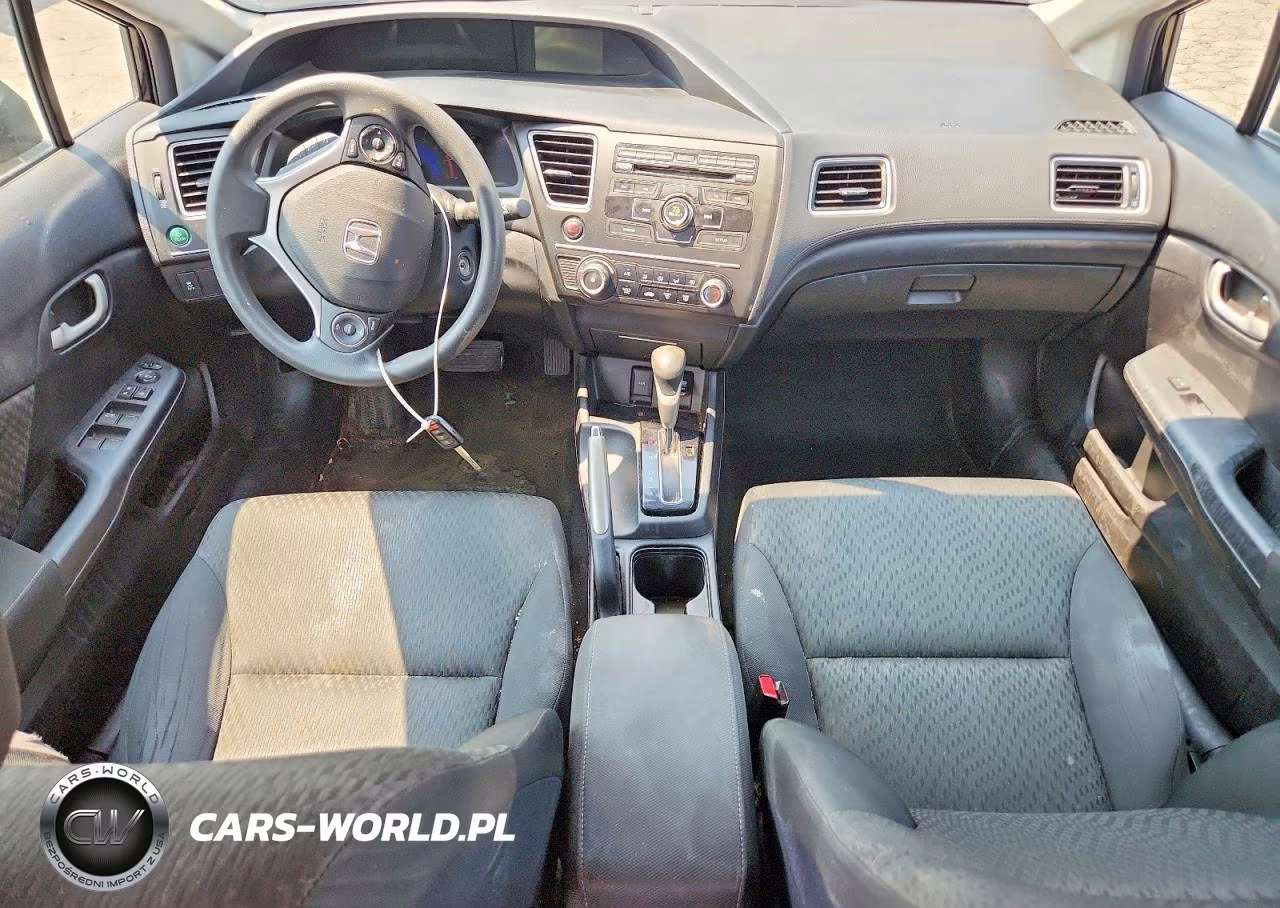 2014 Honda Civic Lx VIN:19XFB2F55EE251839 - 8