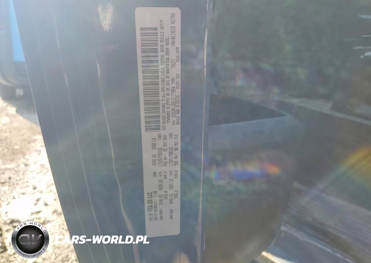 2020 Ram Promaster 3500 Delivery Van VIN:3C6URVJG2LE117954 - 12