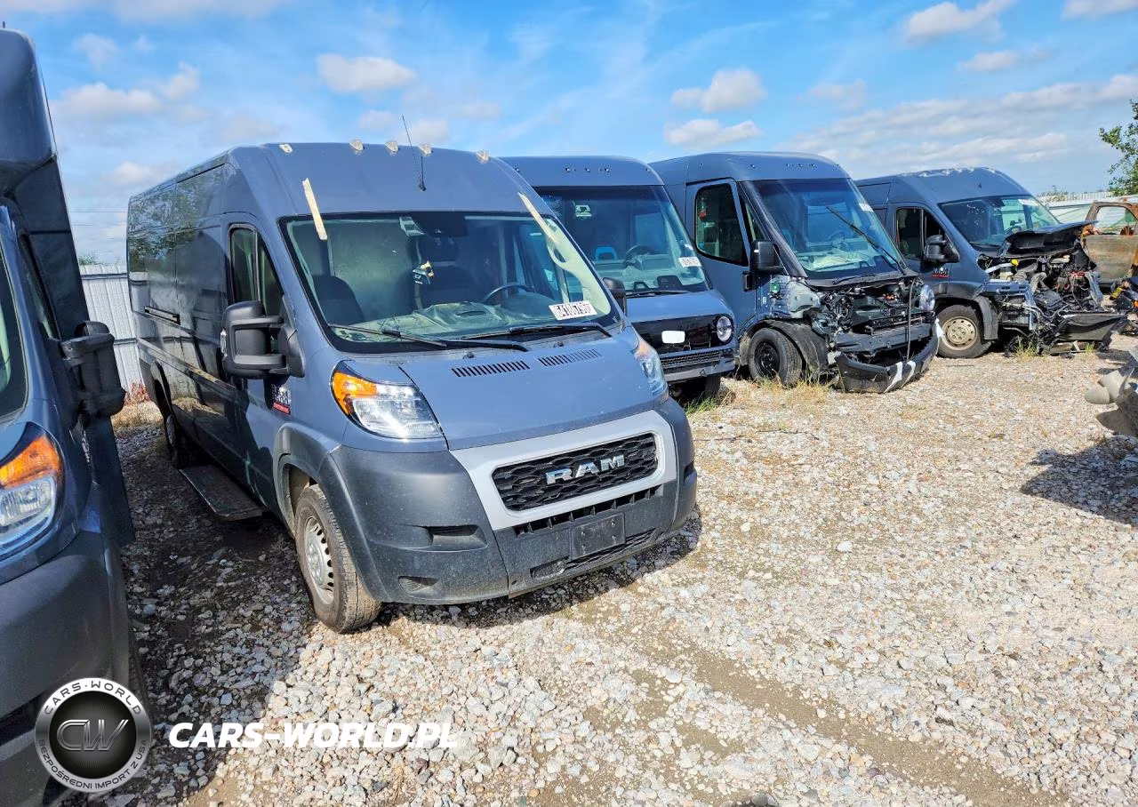 2021 Ram Promaster 3500 Delivery Van VIN:3C6MRVJG1ME579682 - 4