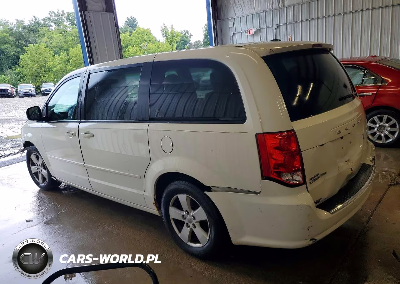 2013 Dodge Grand Caravan Se VIN:2C4RDGBG8DR643870 - 2