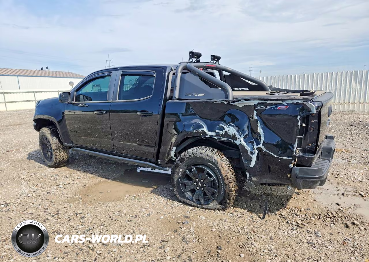 2020 Chevrolet Colorado Zr2 VIN:1GCGTEEN8L1144207 - 2