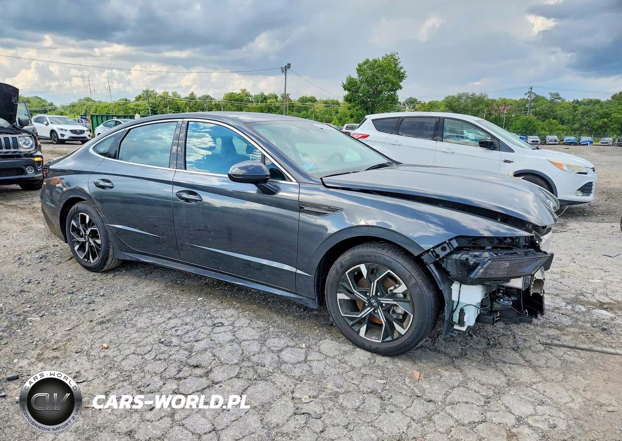 2025 Hyundai Sonata Sel VIN:KMHL64JA1SA488703 - 4