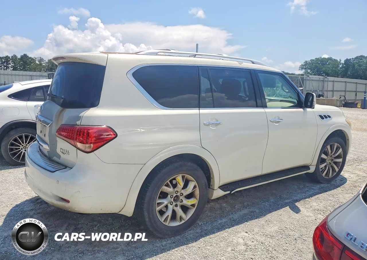2012 Infiniti Qx56 Base VIN:JN8AZ2NF6C9516287 - 3