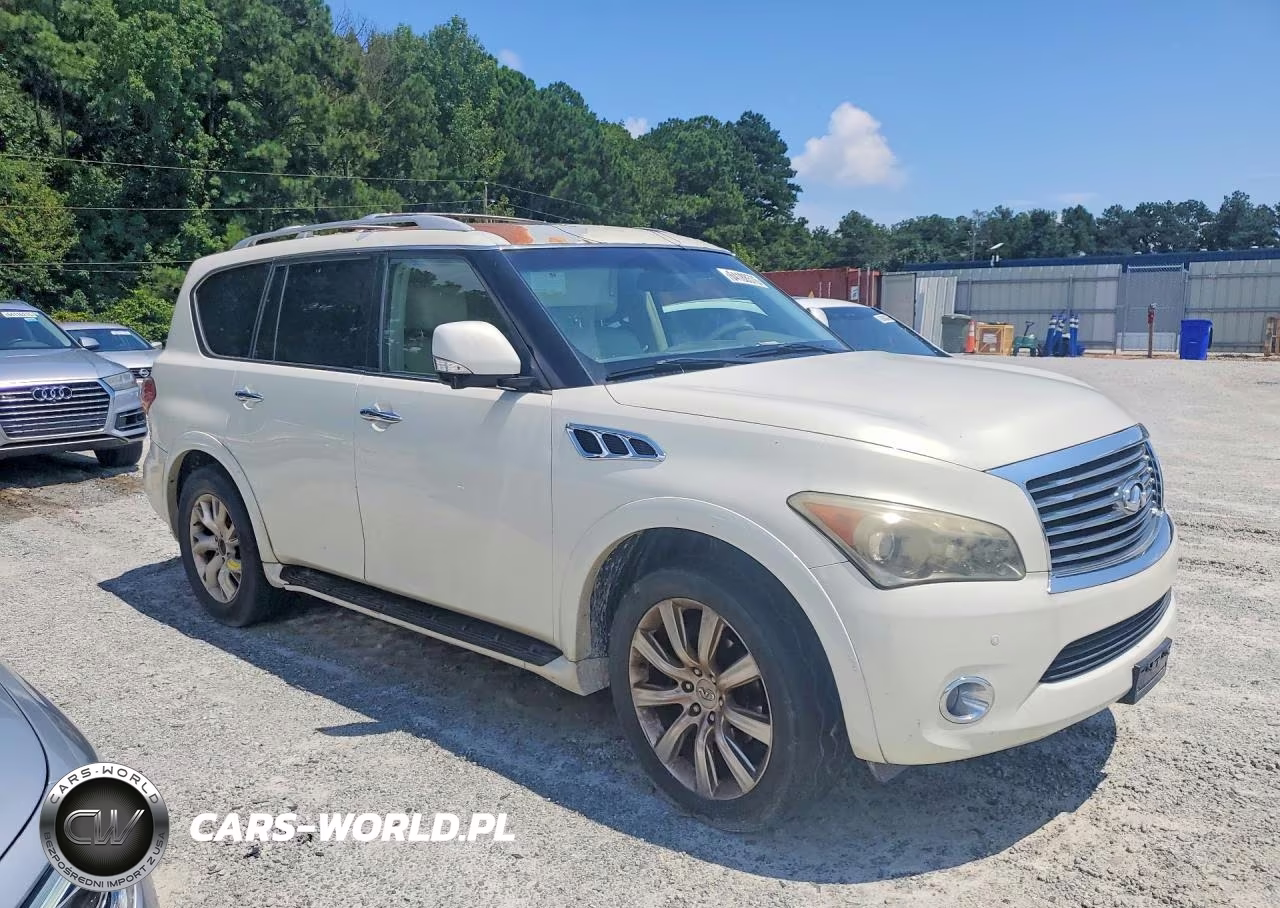 2012 Infiniti Qx56 Base VIN:JN8AZ2NF6C9516287 - 4