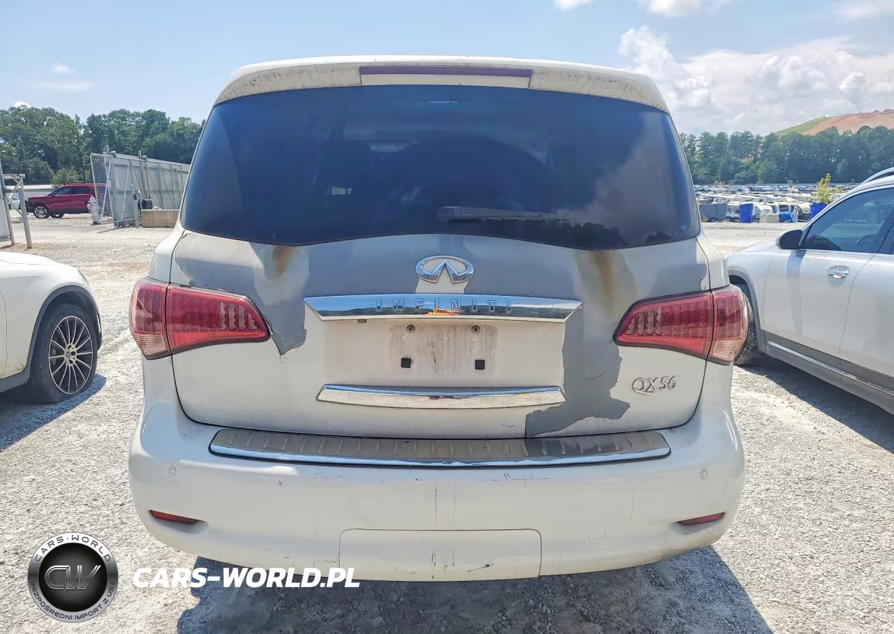 2012 Infiniti Qx56 Base VIN:JN8AZ2NF6C9516287 - 6