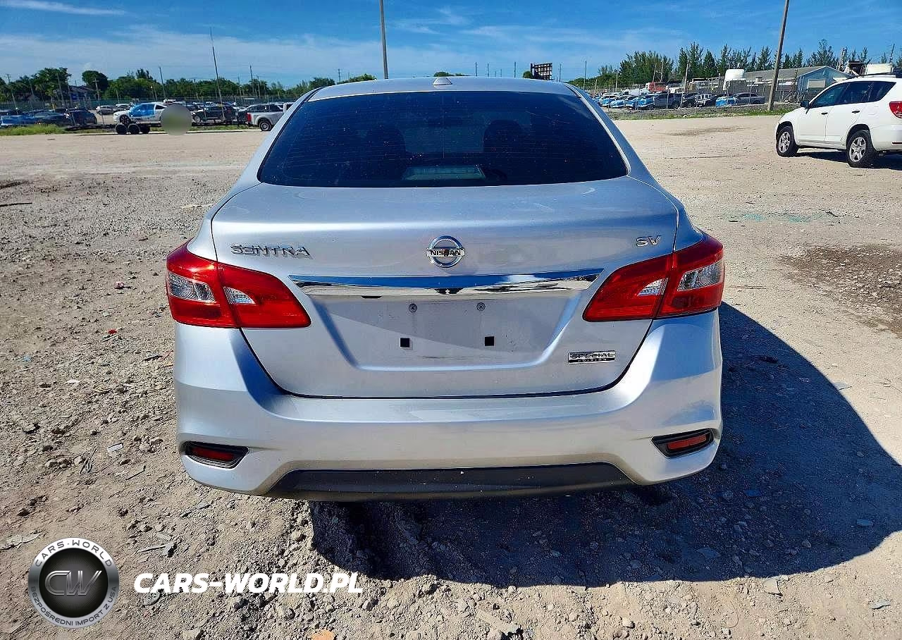2019 Nissan Sentra Sv VIN:3N1AB7AP9KY271427 - 6