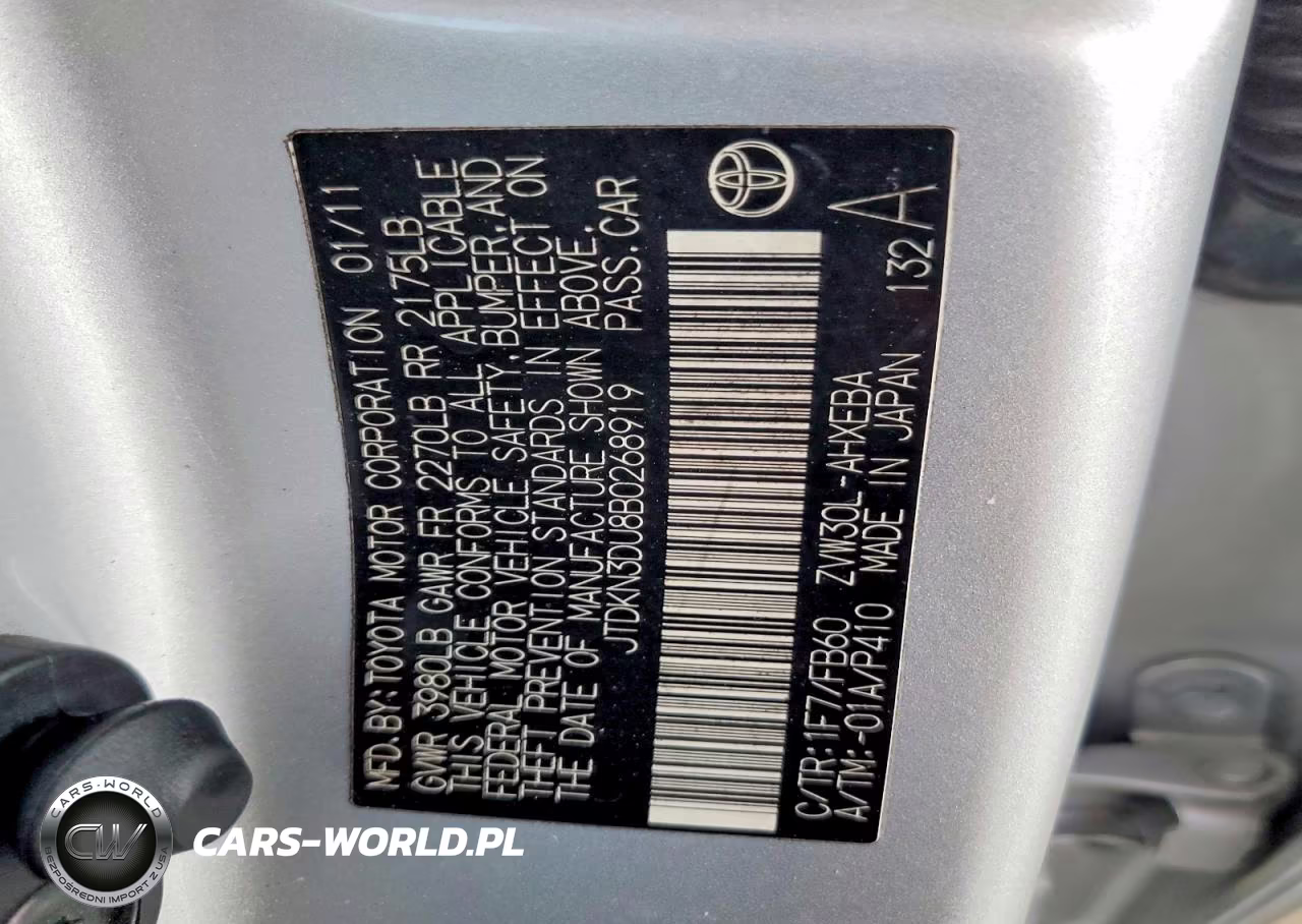 2011 Toyota Prius Three VIN:JTDKN3DU8B0268919 - 13