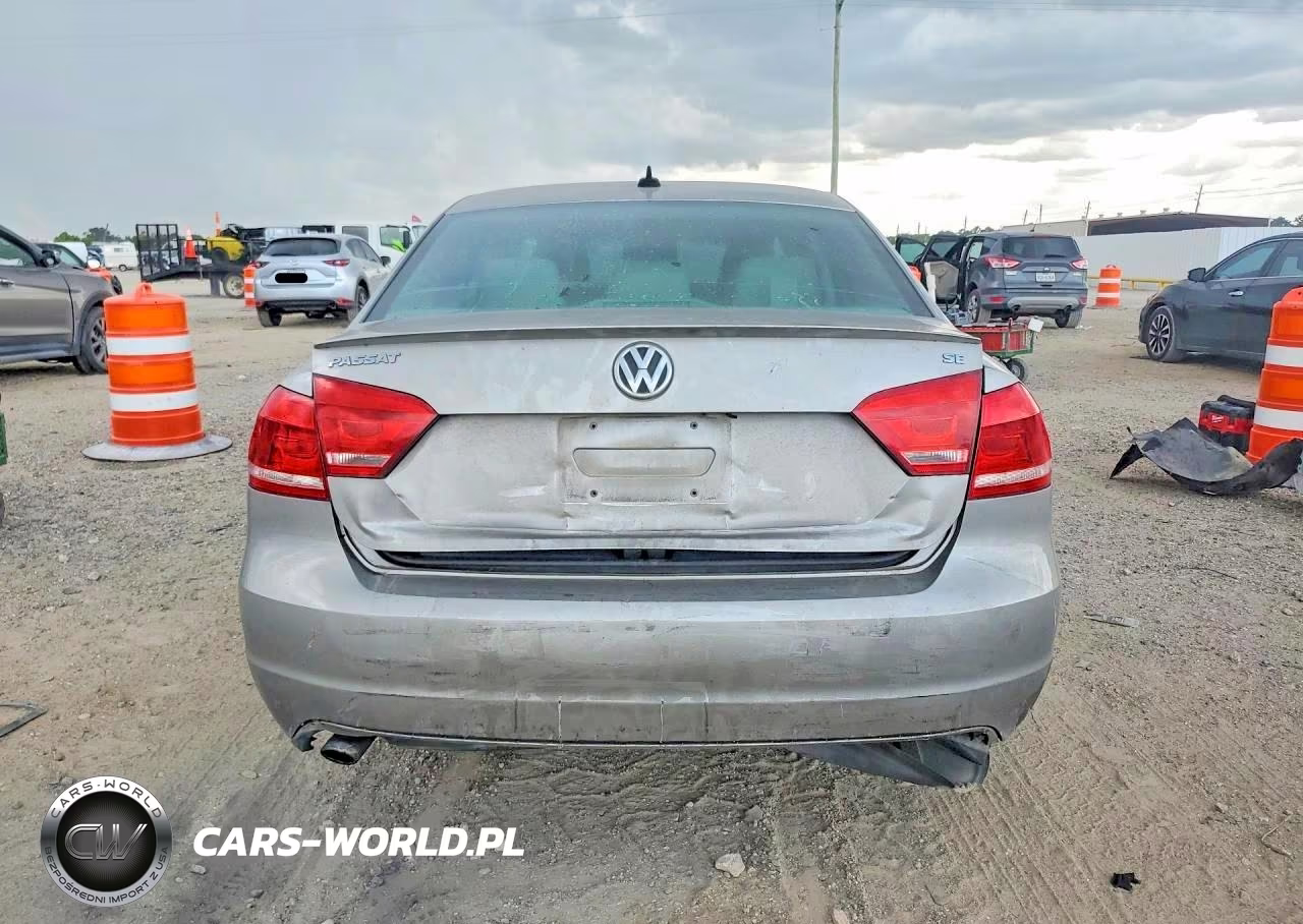 2012 Volkswagen Passat Se VIN:1VWBH7A30CC110078 - 6