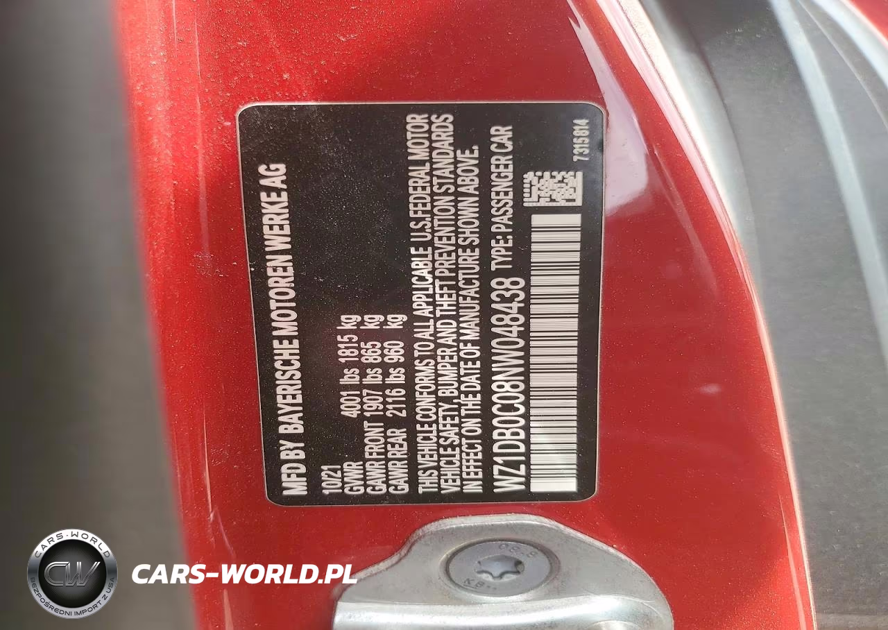 2022 Toyota Gr Supra 3.0 Premium VIN:WZ1DB0C08NW048438 - 12