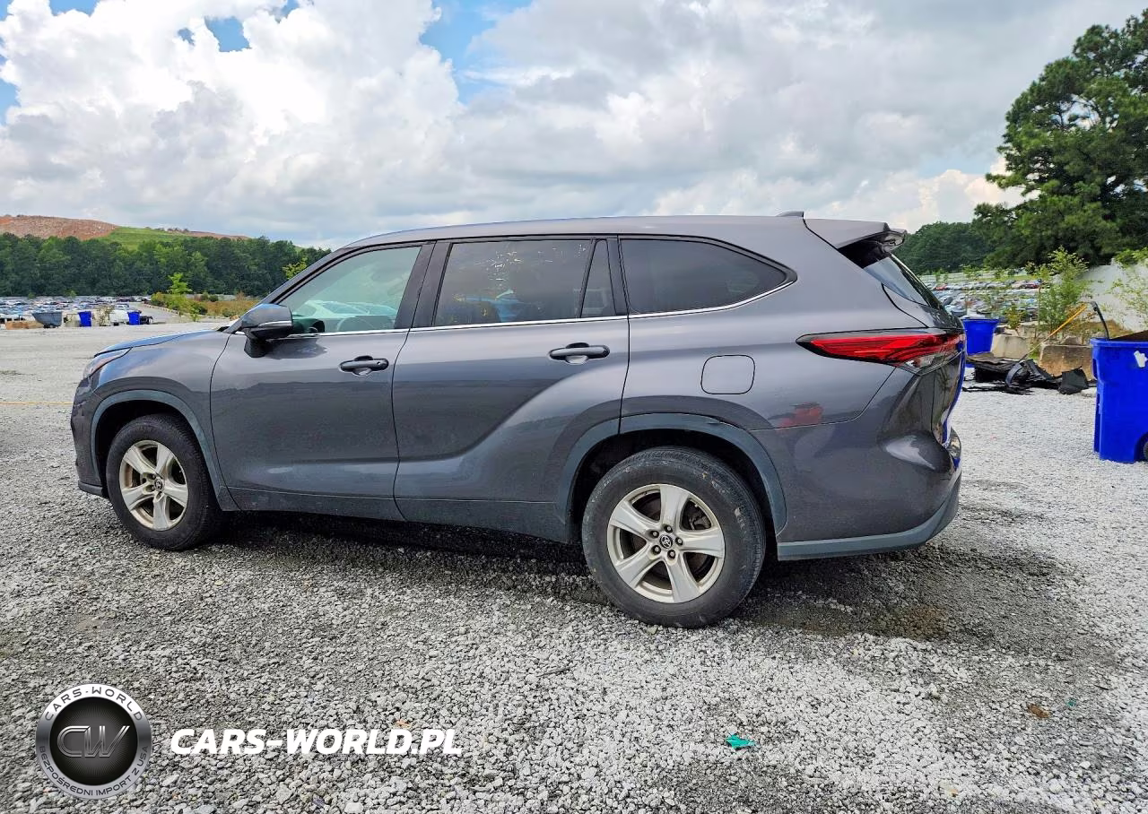 2021 Toyota Highlander L VIN:5TDCZRAH0MS534193 - 2