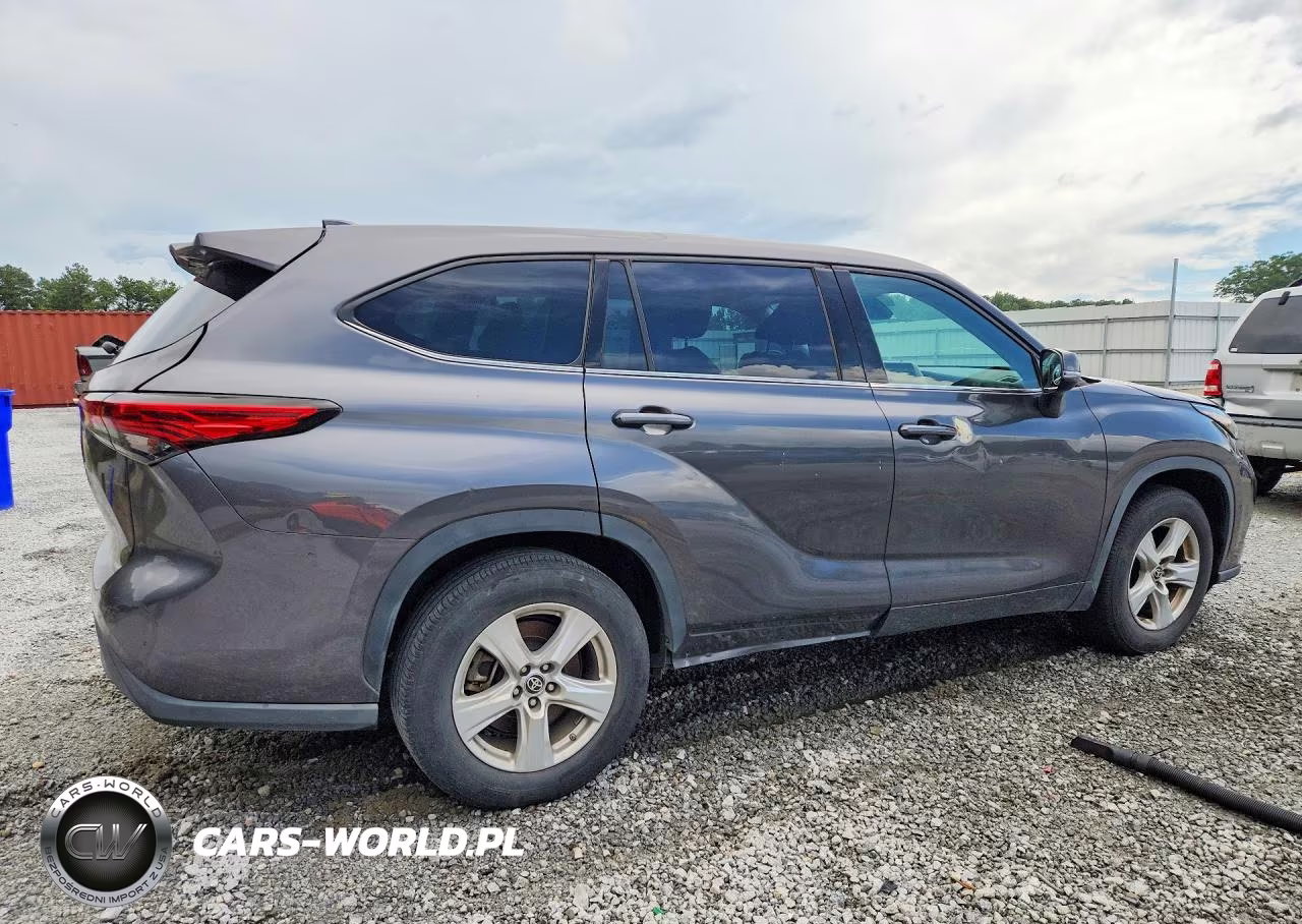 2021 Toyota Highlander L VIN:5TDCZRAH0MS534193 - 3