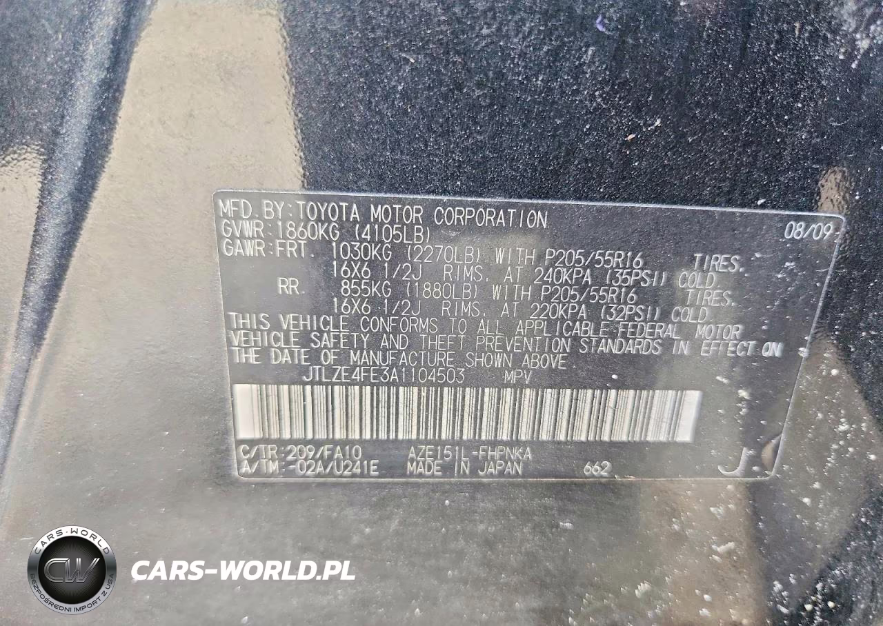 2010 Scion Xb Base VIN:JTLZE4FE3A1104503 - 13