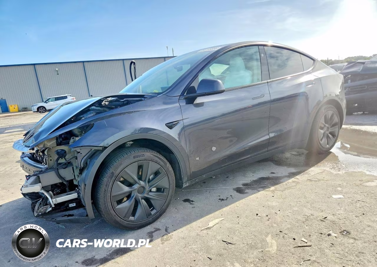 2024 Tesla Model Y VIN:7SAYGDED3RA327010 - 1