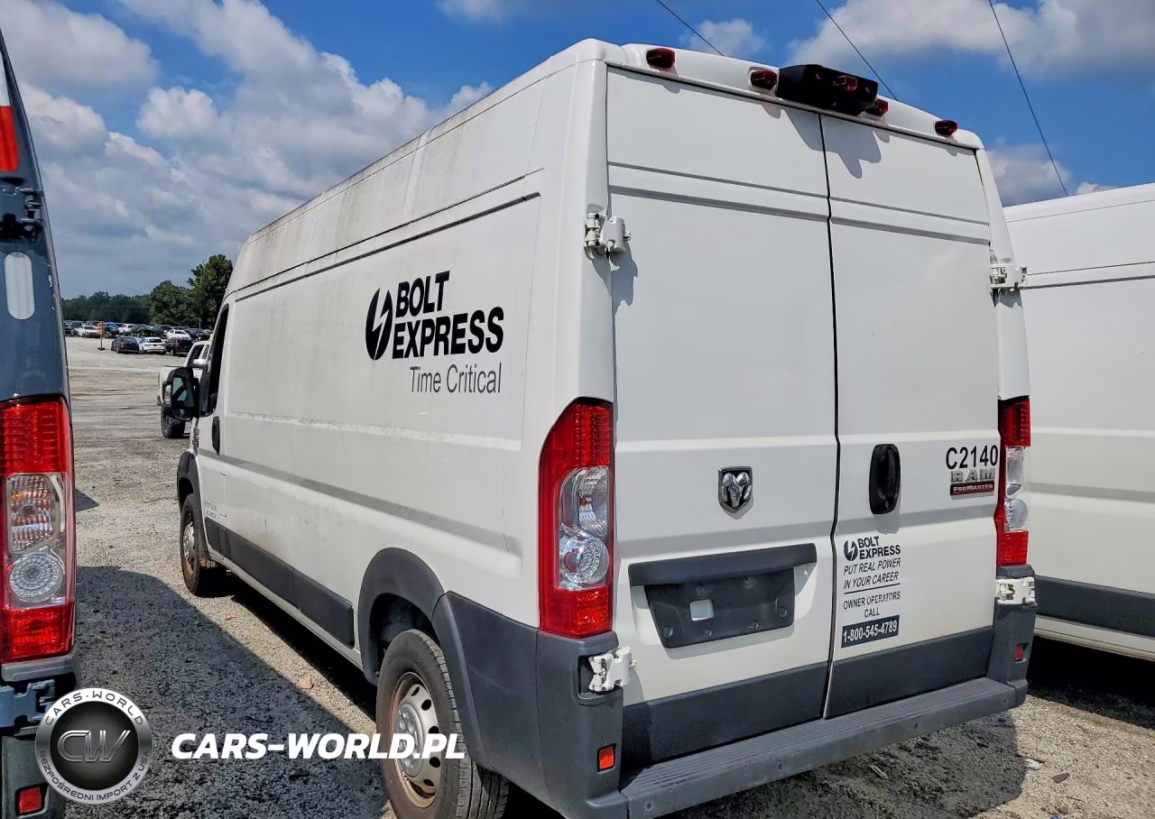 2022 Ram Promaster 2500 2500 High VIN:3C6LRVDG7NE109066 - 2