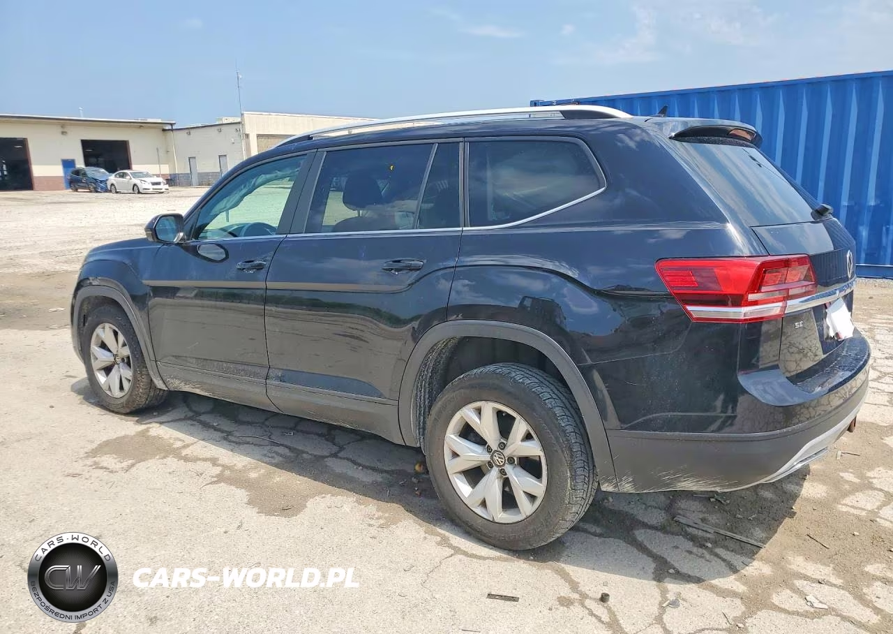 2018 Volkswagen Atlas Se VIN:1V2LR2CA1JC568789 - 2