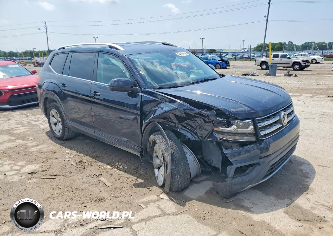 2018 Volkswagen Atlas Se VIN:1V2LR2CA1JC568789 - 4