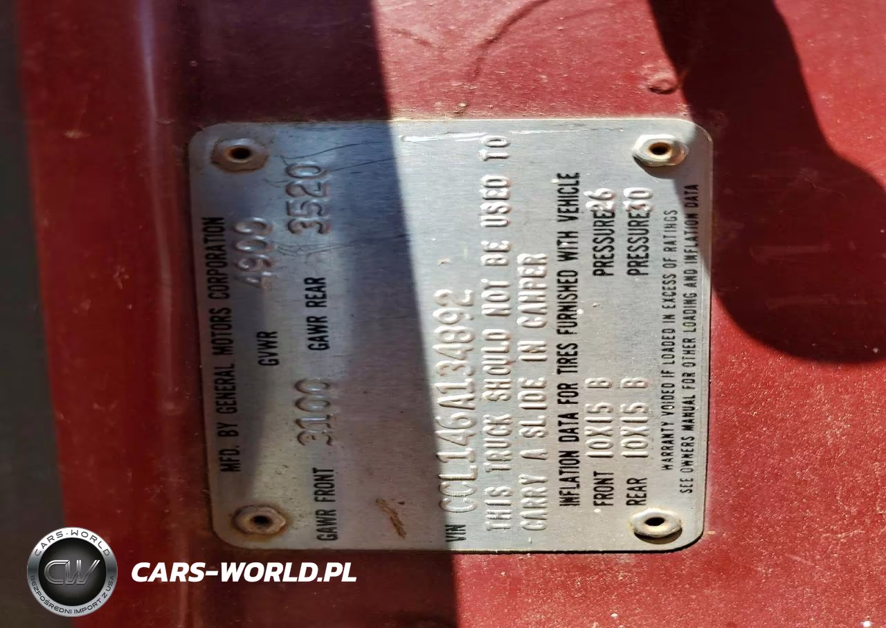 1976 Chevrolet C10 VIN:CCL146A134892 - 13