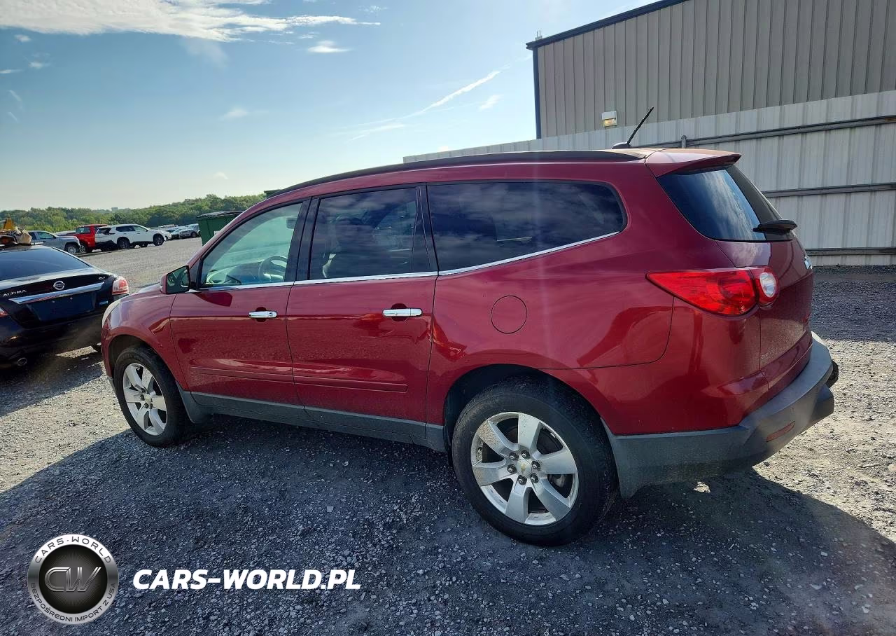 2012 Chevrolet Traverse Lt VIN:1GNKRGED2CJ201648 - 2