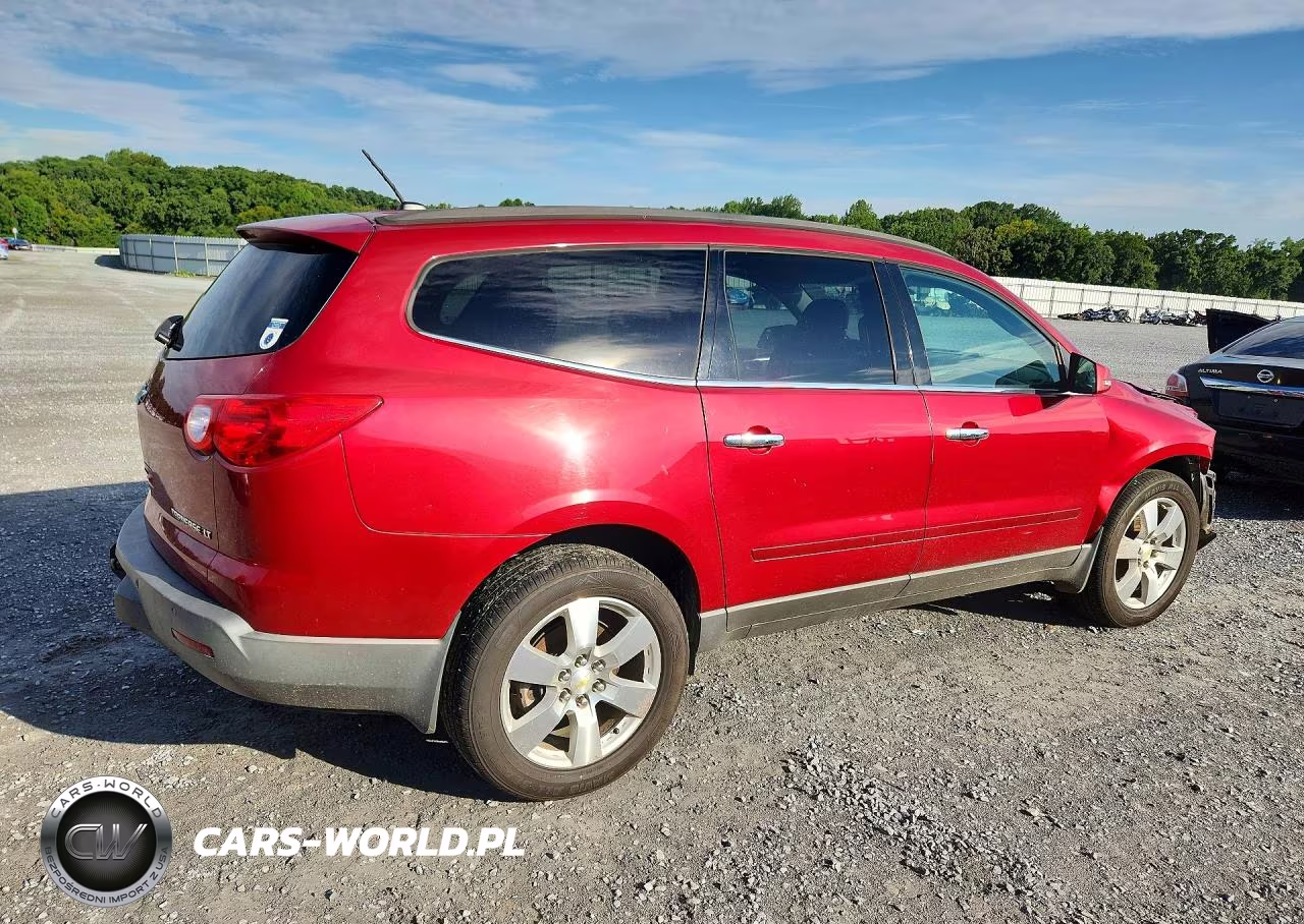 2012 Chevrolet Traverse Lt VIN:1GNKRGED2CJ201648 - 3