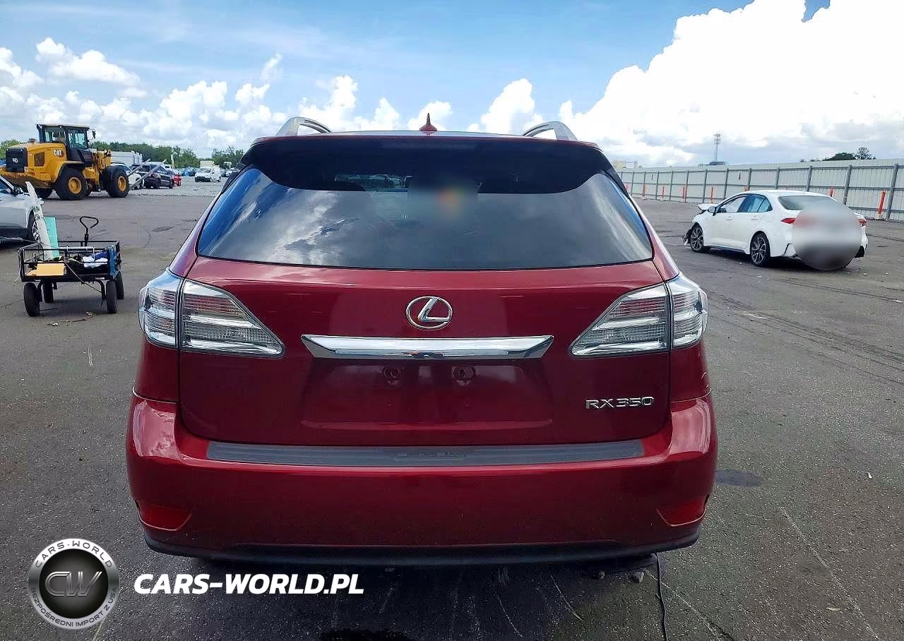 2011 Lexus Rx 350 VIN:2T2ZK1BA7BC054090 - 6