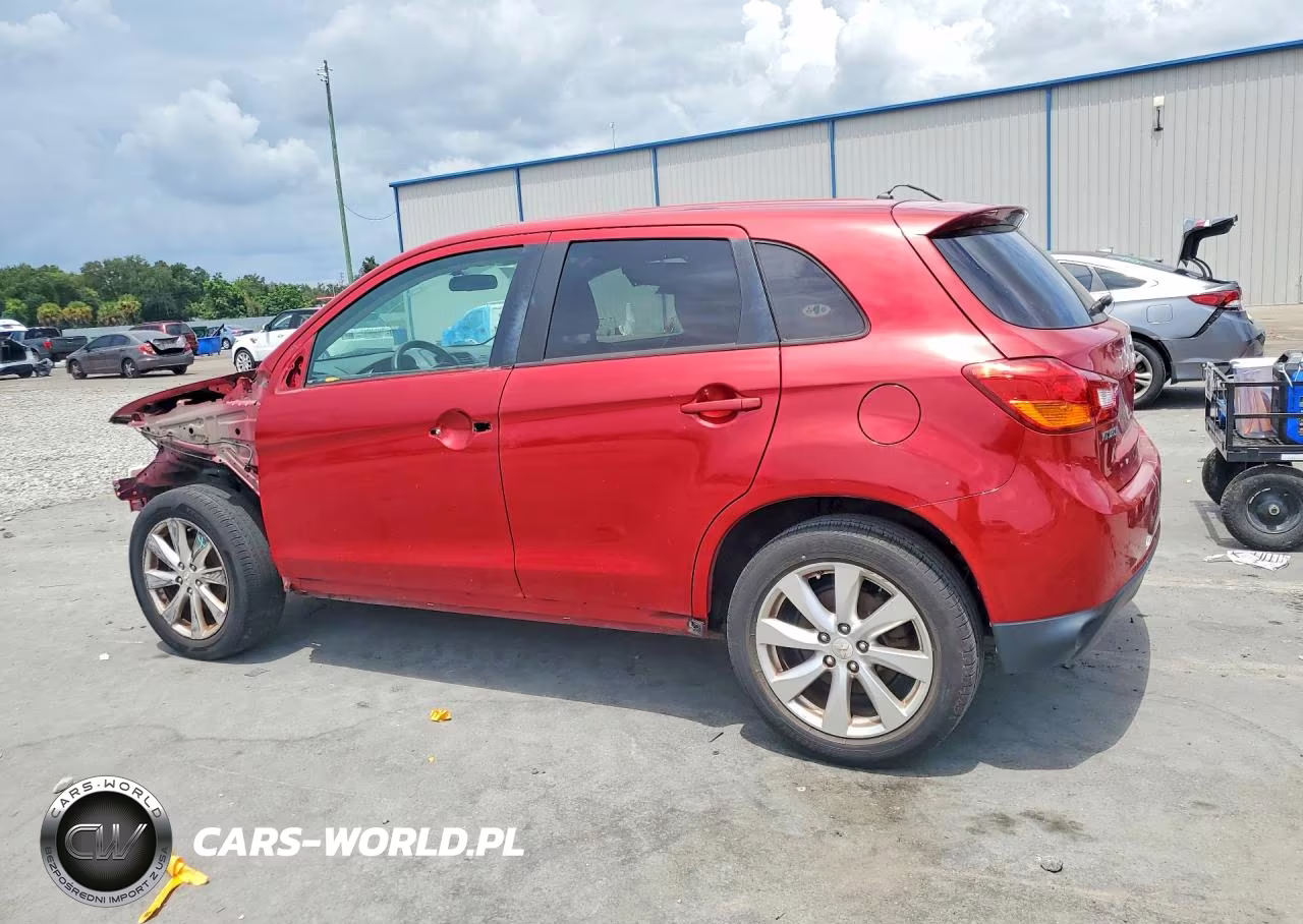 2015 Mitsubishi Outlander Sport Es VIN:4A4AP3AU4FE036443 - 2