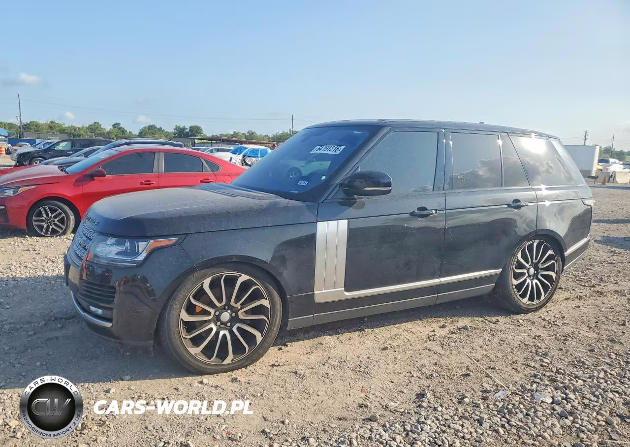 2016 Land Rover Range Rover Hse – zdjęcie 1 z 12
