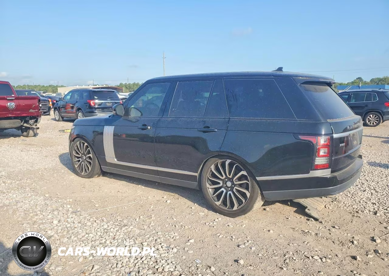 2016 Land Rover Range Rover Hse VIN:SALGS2KF1GA268946 - 2