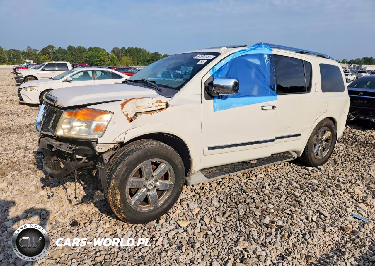 2012 Nissan Armada Sv VIN:5N1BA0ND4CN603361 - 1