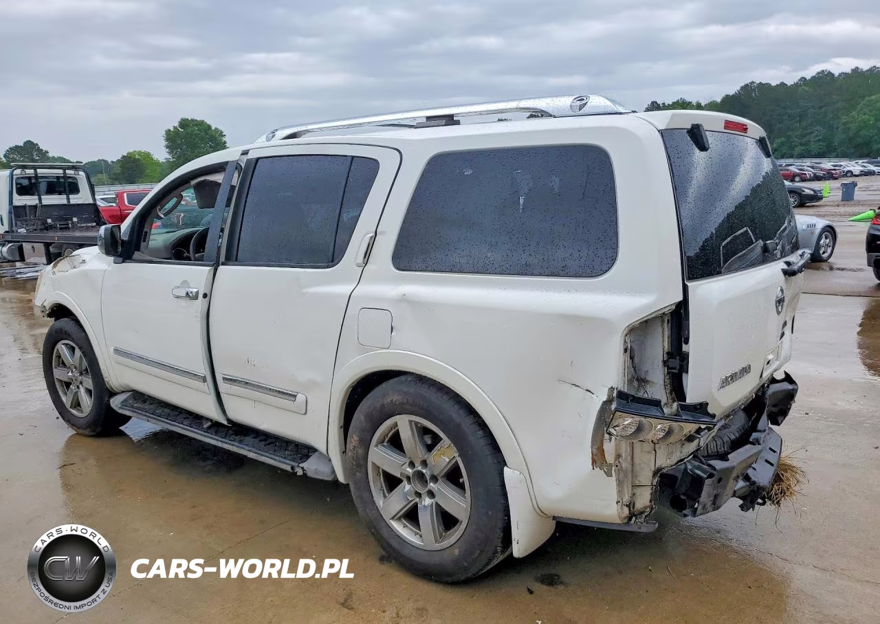 2012 Nissan Armada Sv VIN:5N1BA0ND4CN603361 - 2