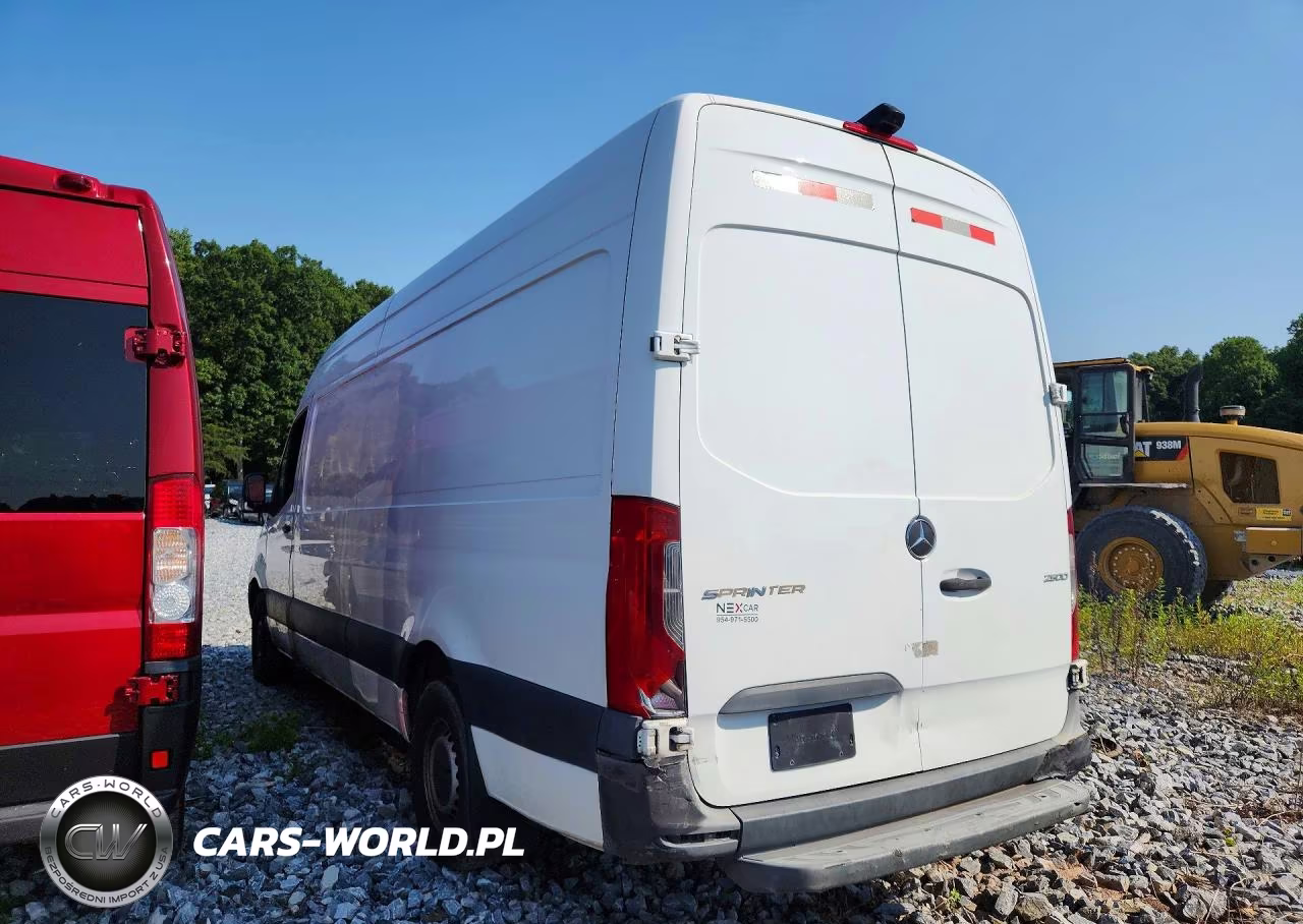 2020 Mercedes-Benz Sprinter 2500 Delivery Van VIN:W1W4ECHY8LT035231 - 2