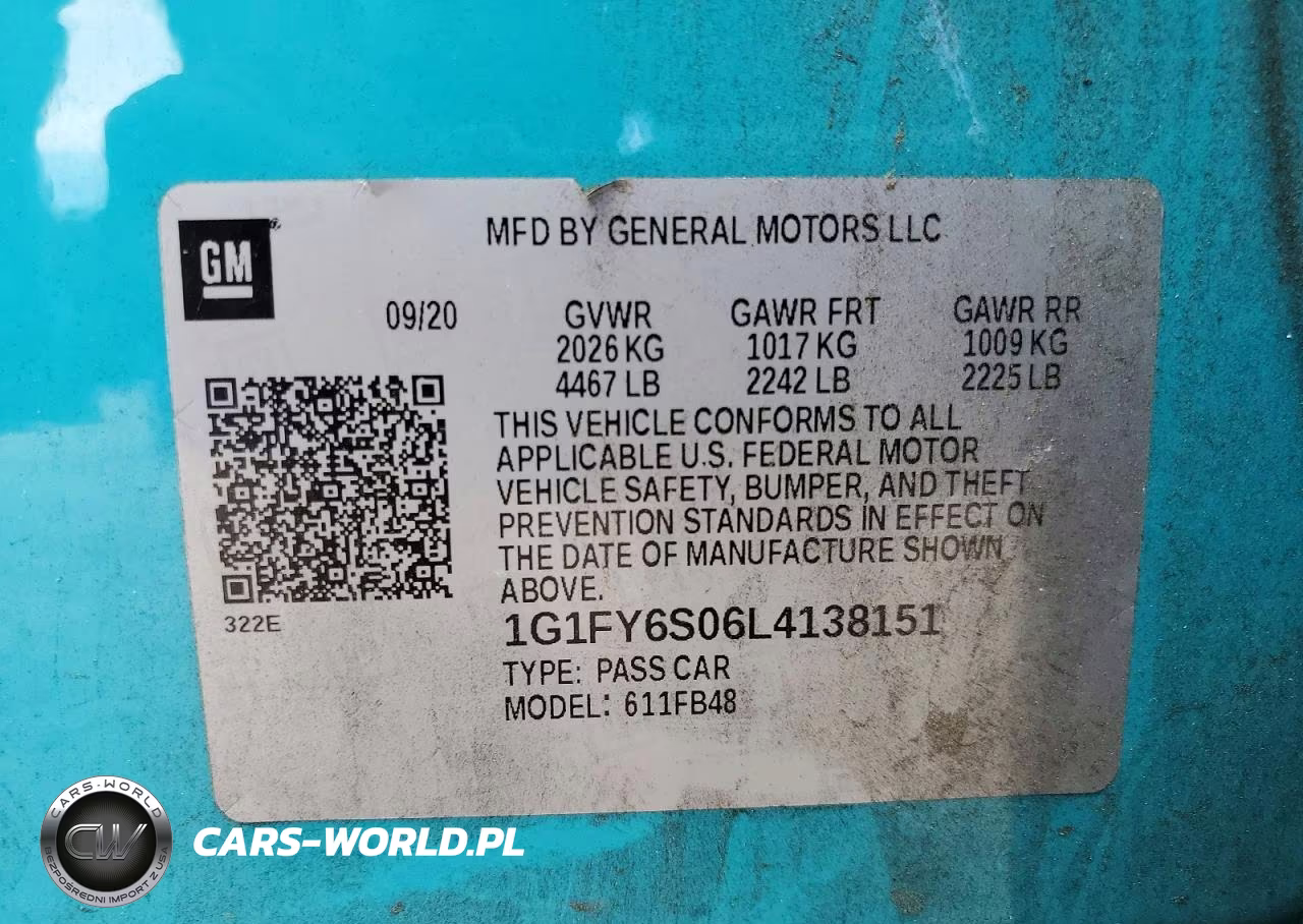 2020 Chevrolet Bolt Ev Lt VIN:1G1FY6S06L4138151 - 12