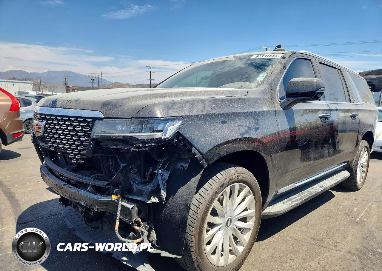 2022 Cadillac Escalade Esv Luxury VIN:1GYS3JKTXNR280617 - 1