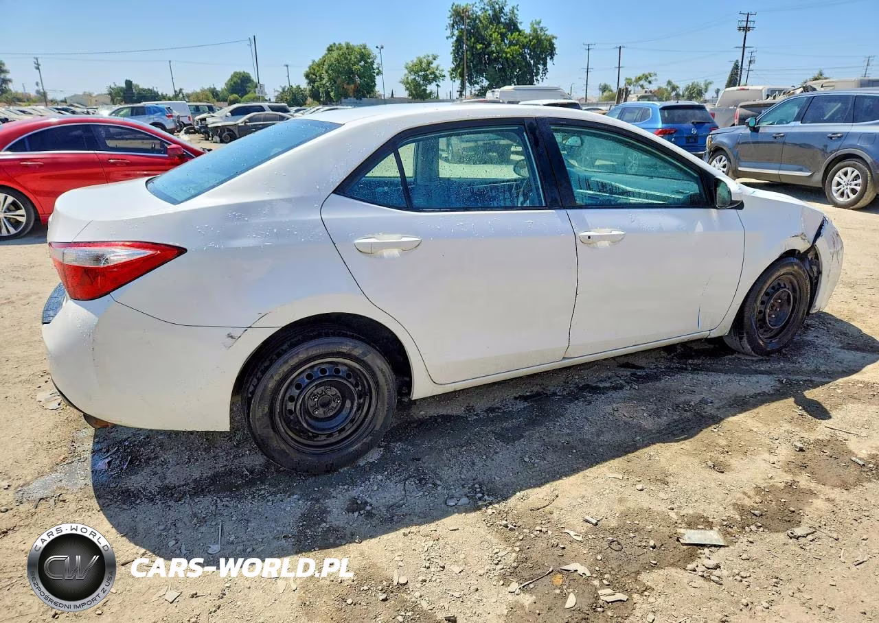 2014 Toyota Corolla L VIN:5YFBURHE9EP126551 - 3