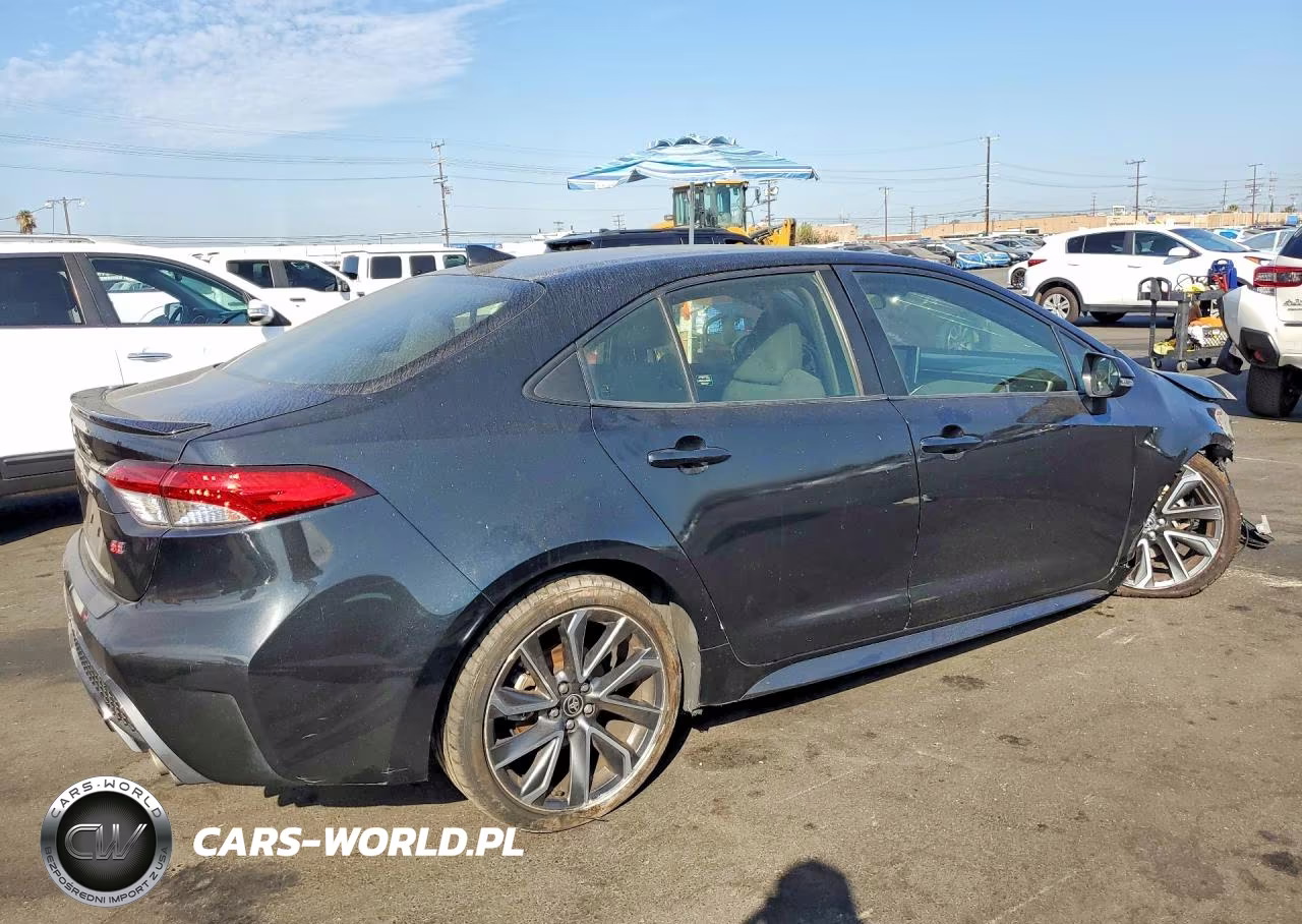 2021 Toyota Corolla Se VIN:JTDS4MCE0MJ072635 - 3