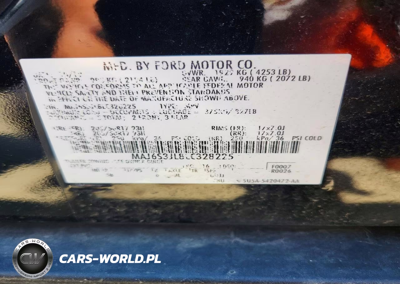 2020 FORD ECOSPORT SES VIN:MAJ6S3JL8LC328225 - 13
