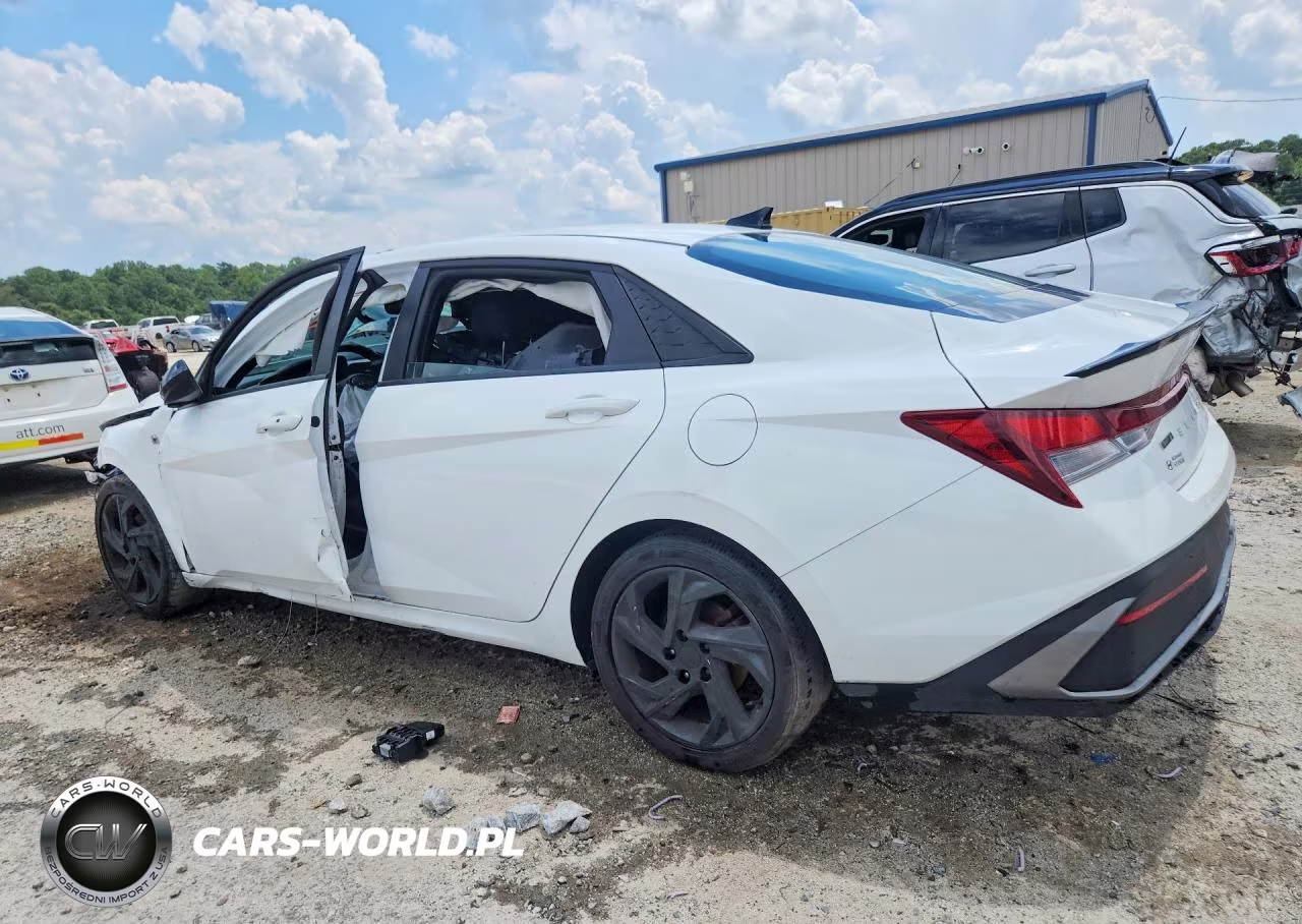 2025 Hyundai Elantra Sel Sport VIN:KMHLM4DG5SU049010 - 2