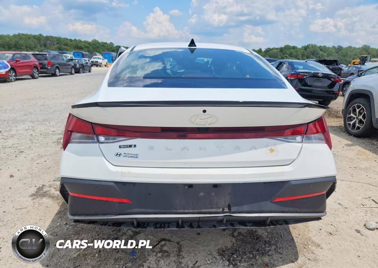 2025 Hyundai Elantra Sel Sport VIN:KMHLM4DG5SU049010 - 6