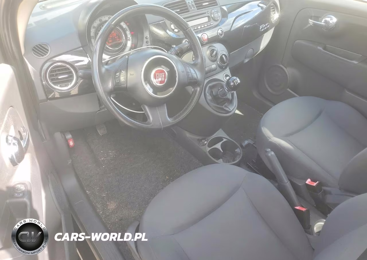 2012 Fiat 500 Pop VIN:3C3CFFAR4CT381410 - 8