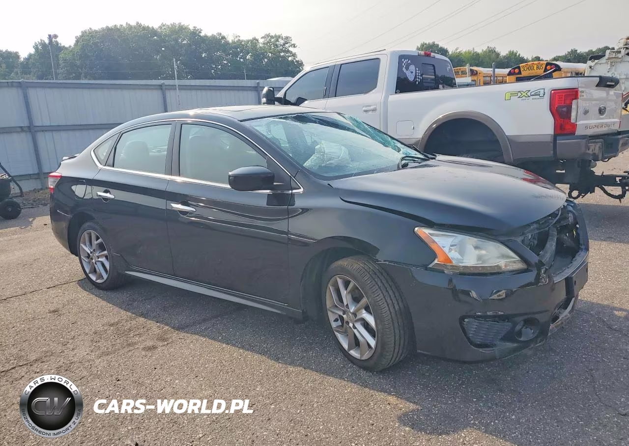 2014 Nissan Sentra Sr VIN:3N1AB7AP6EY340370 - 4