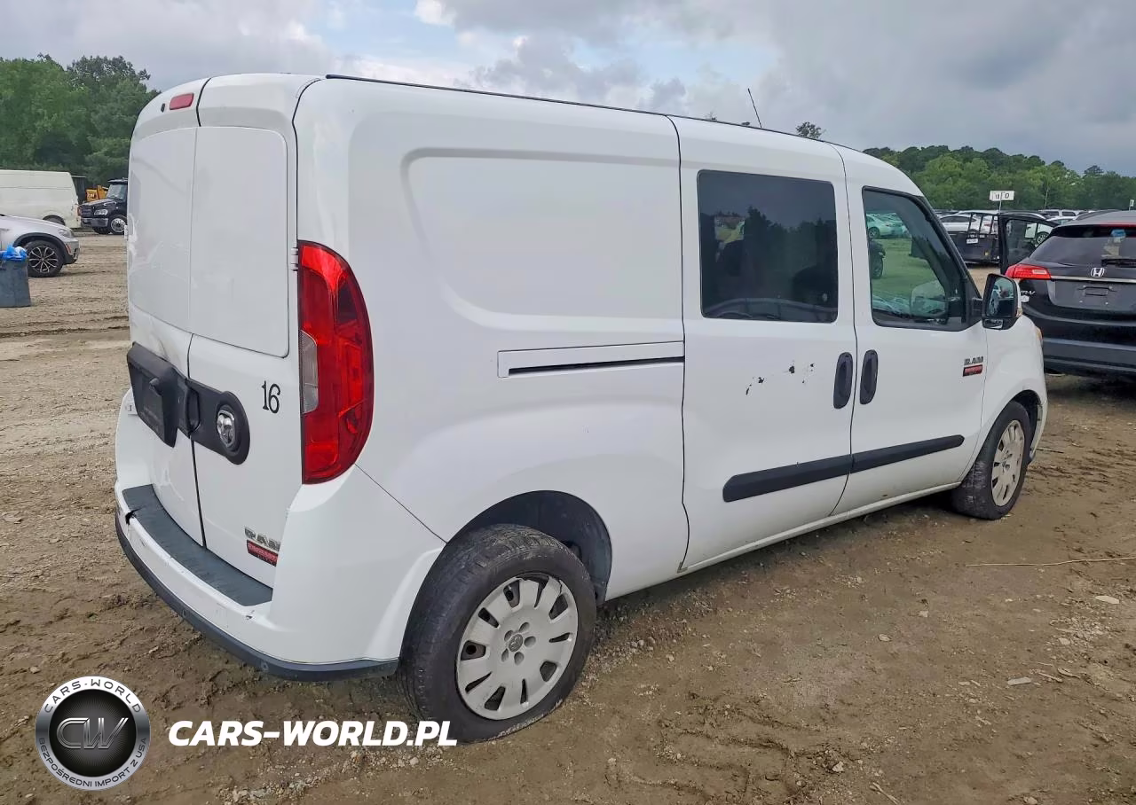 2017 Ram Promaster City Slt VIN:ZFBERFBB2H6E39468 - 3