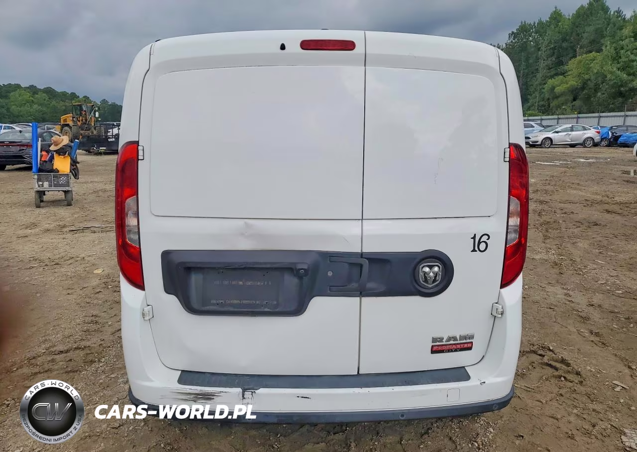 2017 Ram Promaster City Slt VIN:ZFBERFBB2H6E39468 - 6
