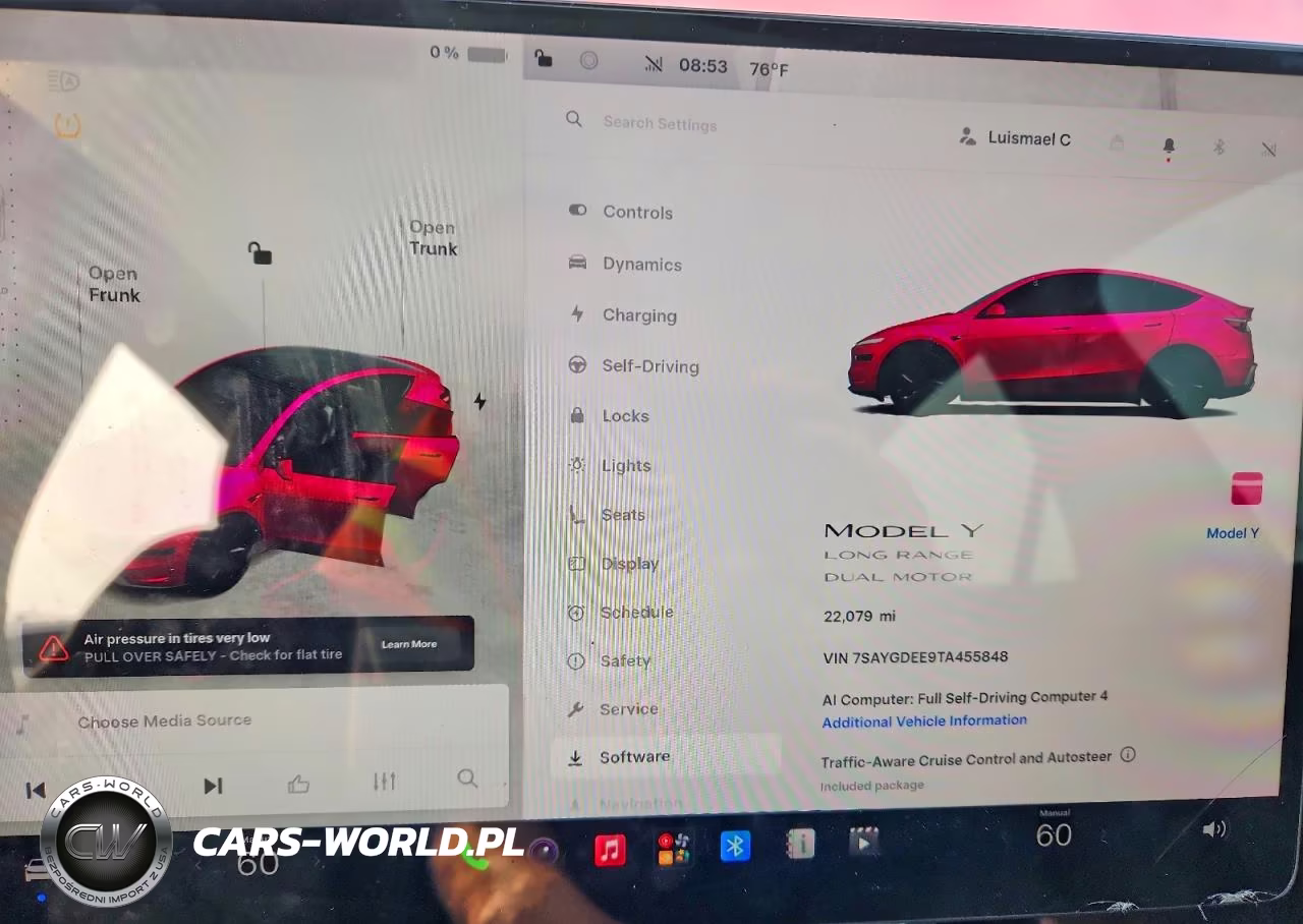 2026 Tesla Model Y VIN:7SAYGDEE9TA455848 - 9