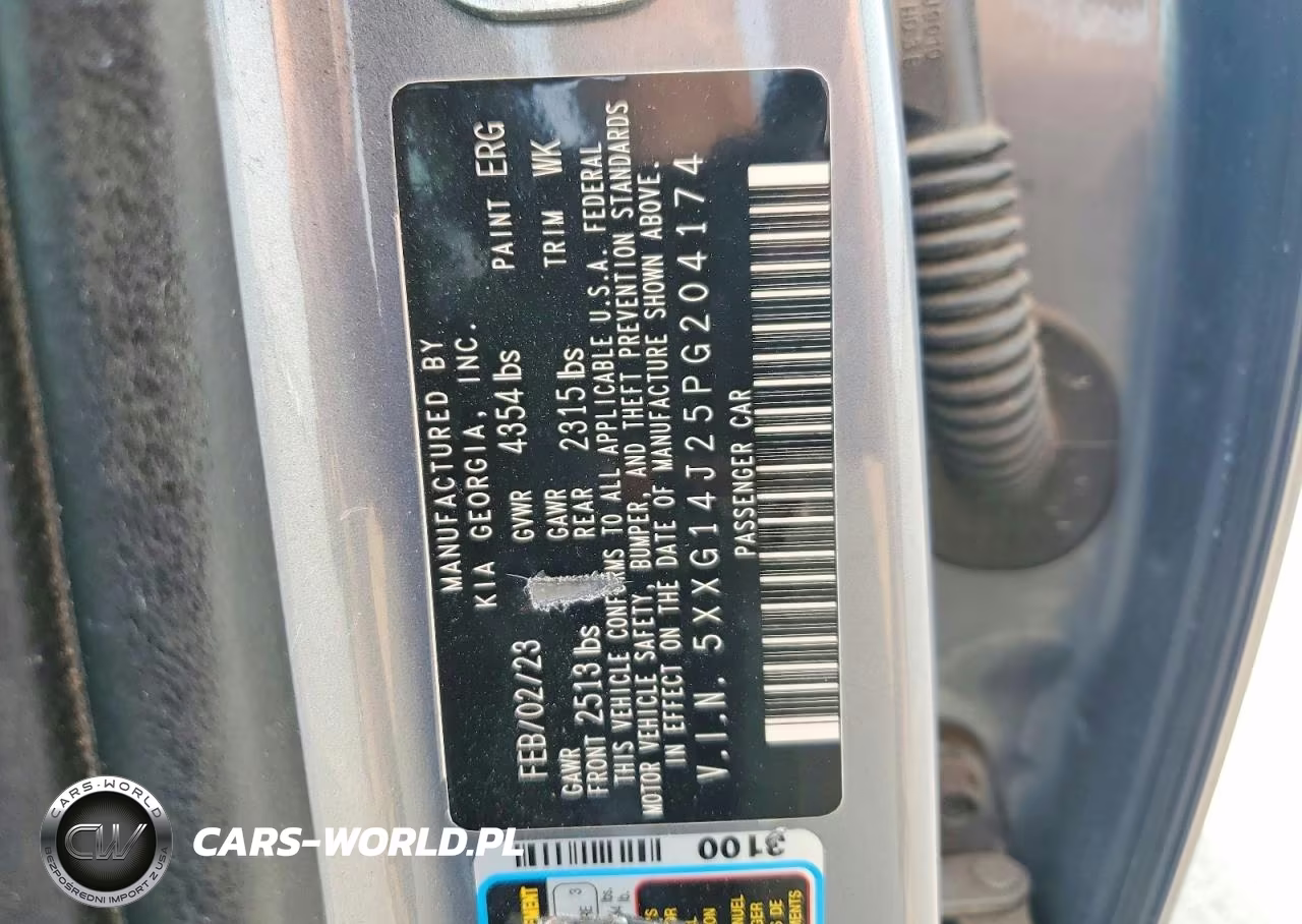 2023 Kia K5 Lxs VIN:5XXG14J25PG204174 - 13