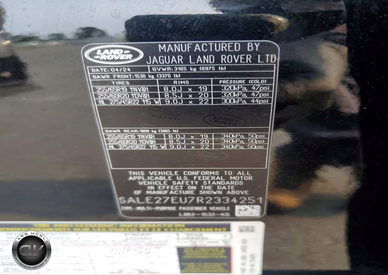 2024 Land Rover Defender 110 X-Dynamic Se VIN:SALE27EU7R2334251 - 13