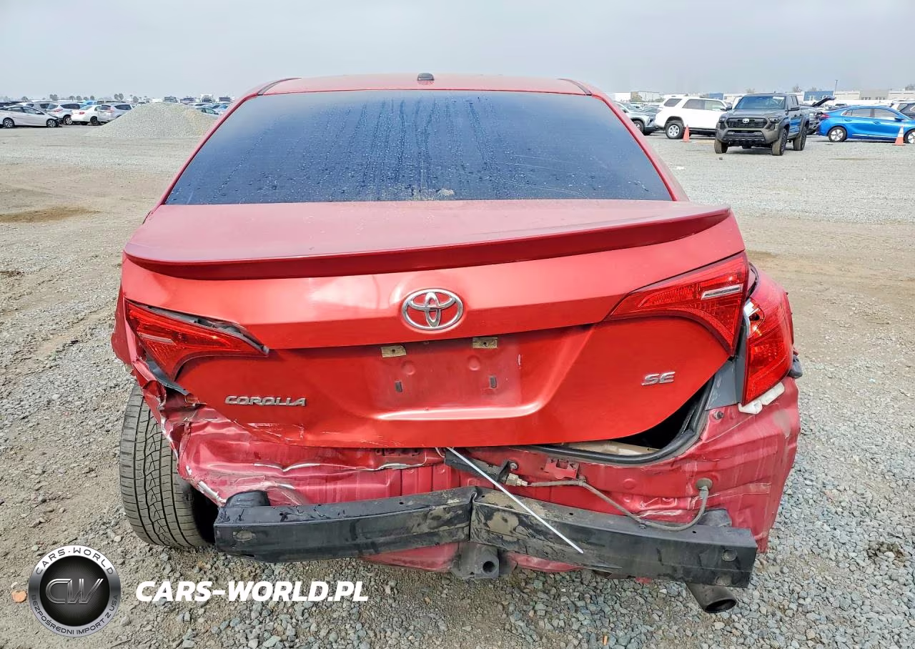 2017 Toyota Corolla Se VIN:5YFBURHE3HP604709 - 6