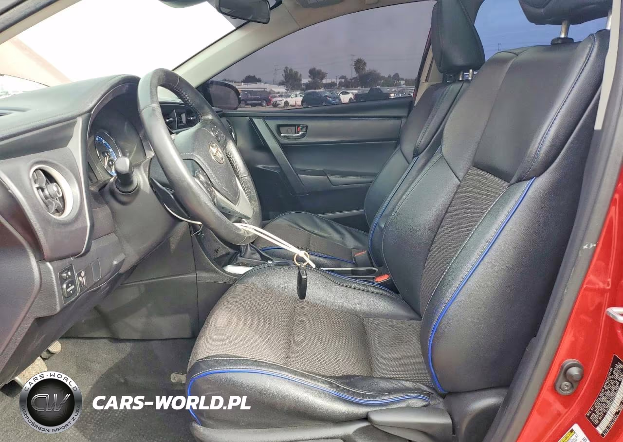 2017 Toyota Corolla Se VIN:5YFBURHE3HP604709 - 7
