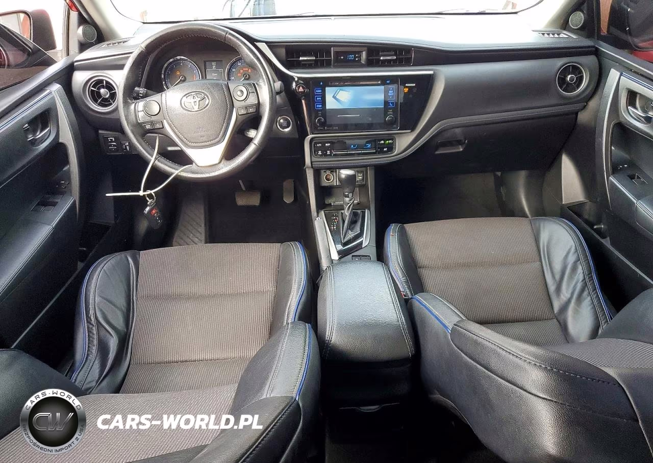 2017 Toyota Corolla Se VIN:5YFBURHE3HP604709 - 8