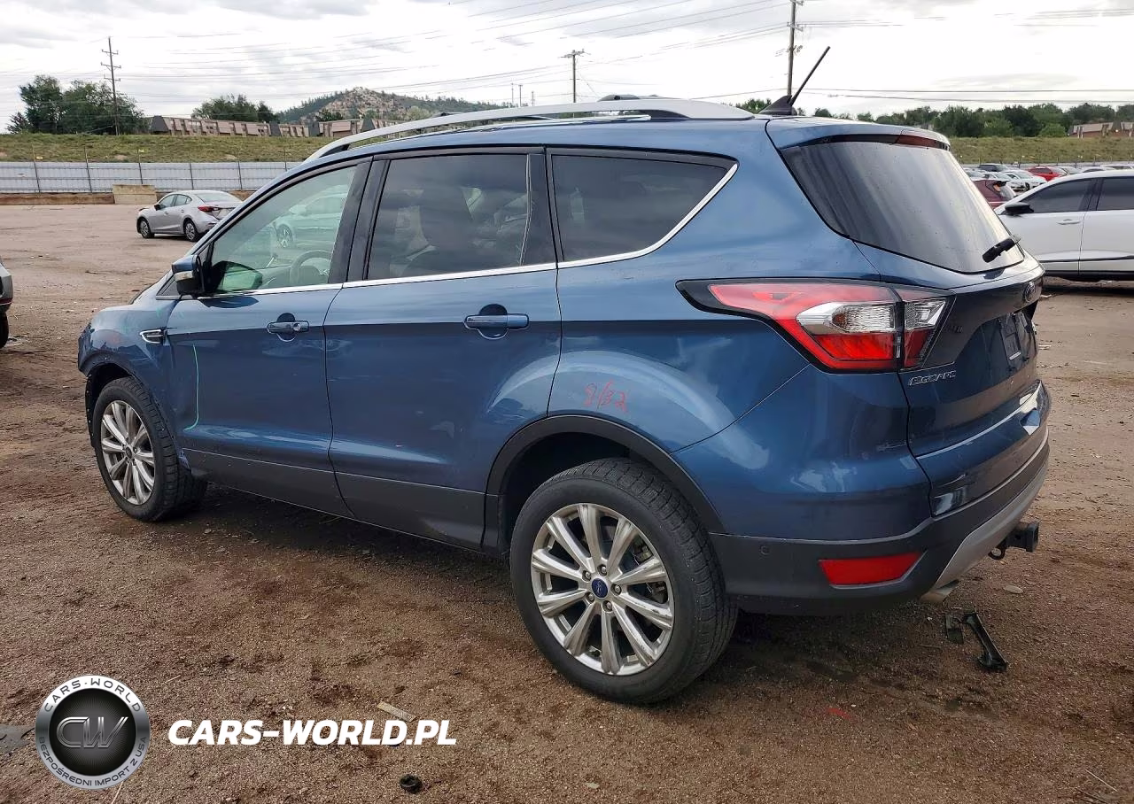 2018 Ford Escape Titanium VIN:1FMCU9J91JUA09881 - 2