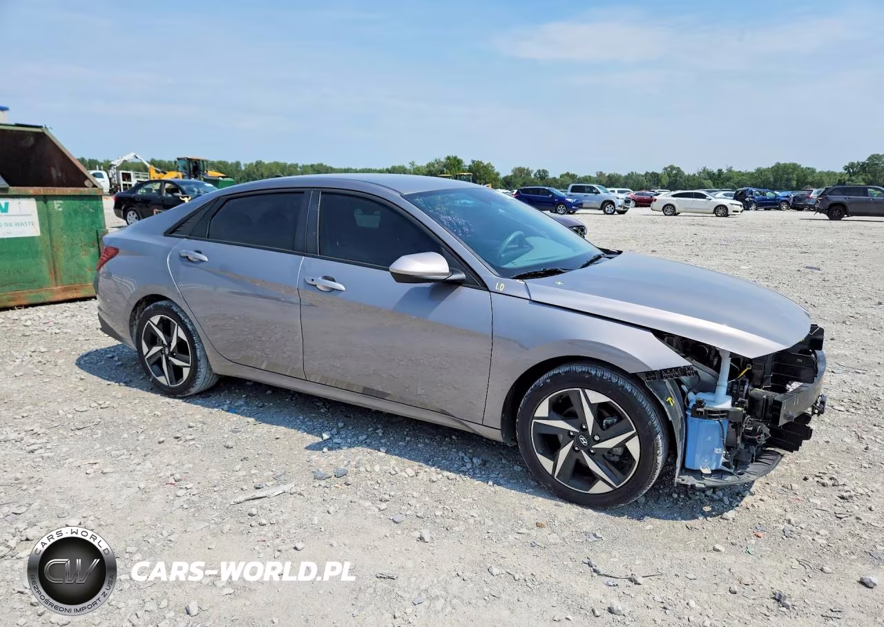 2023 Hyundai Elantra Sel VIN:KMHLS4AG2PU555251 - 4